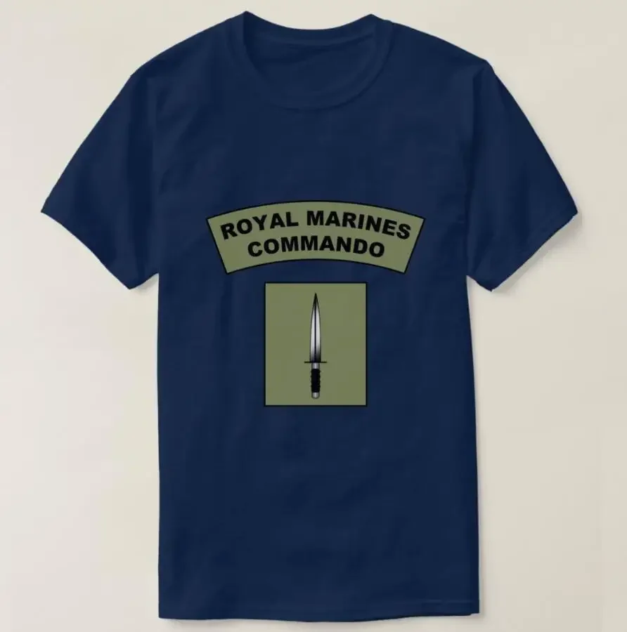 Royal Marines Commando Men T-Shirt Short Sleeve Casual Cotton O-Neck Summer T Shirt Size S-3XL