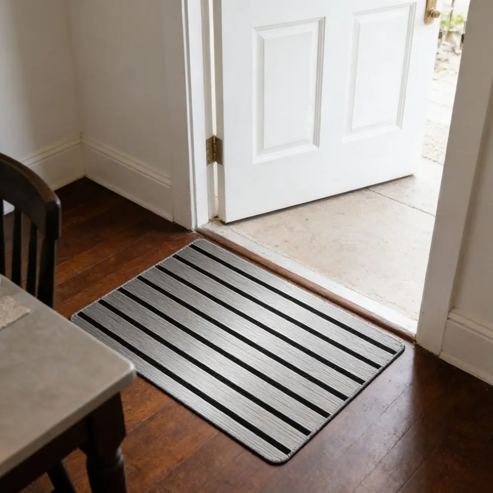 Wear-resistant Bathroom Mat Anti Slip Soft Anti Dirty Floor Mat Decoration Quick Dry Diatom Mud Door Mat Laundry Room