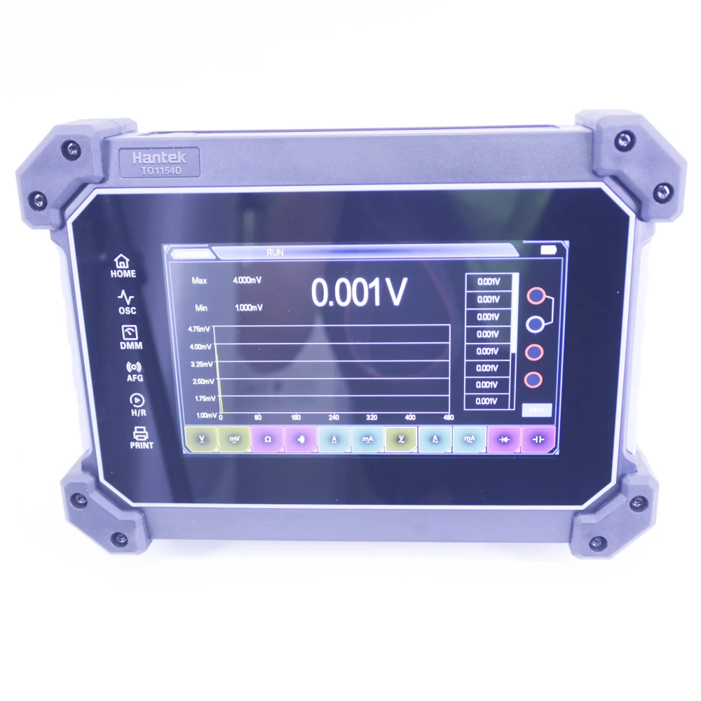 Hantek TO1154D Tablet Oscilloscope 4 Channels 1GSa/S 150 MHz Full Touch Screen Oscilloscope TO1154D Multimeter