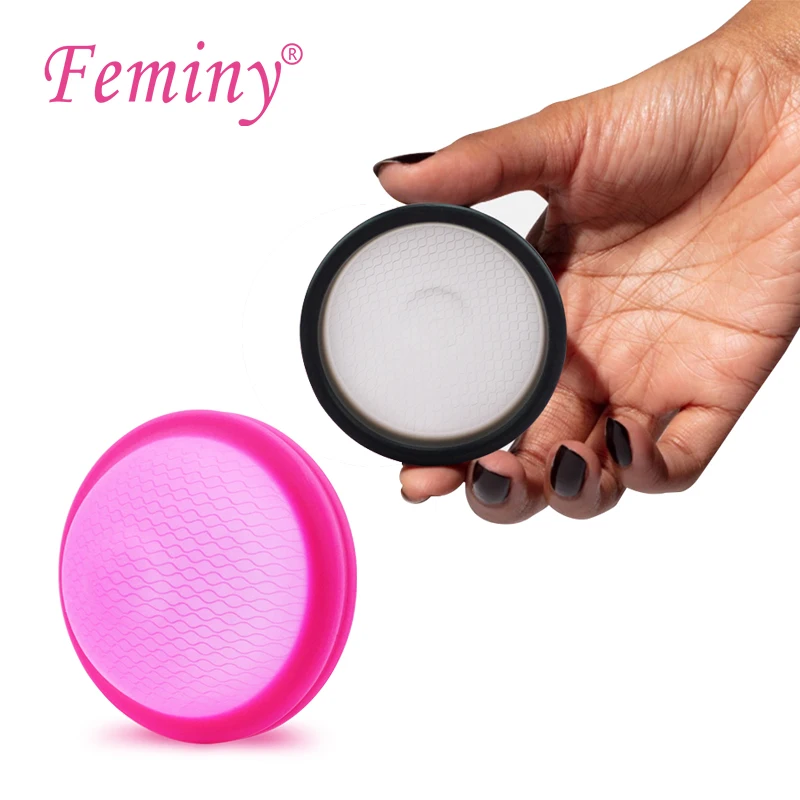Reusable Silicone Disc With Storage Bag Disk Femenino Lady Cups Disco Kit Women Personal Health Care Products