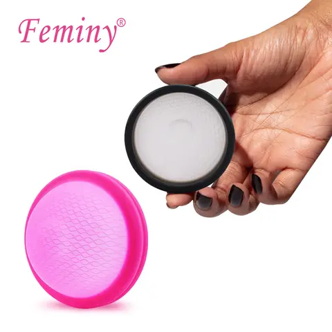 Reusable Silicone Disc With Storage Bag Disk Femenino Lady Cups Disco Kit Women Personal Health Care Products