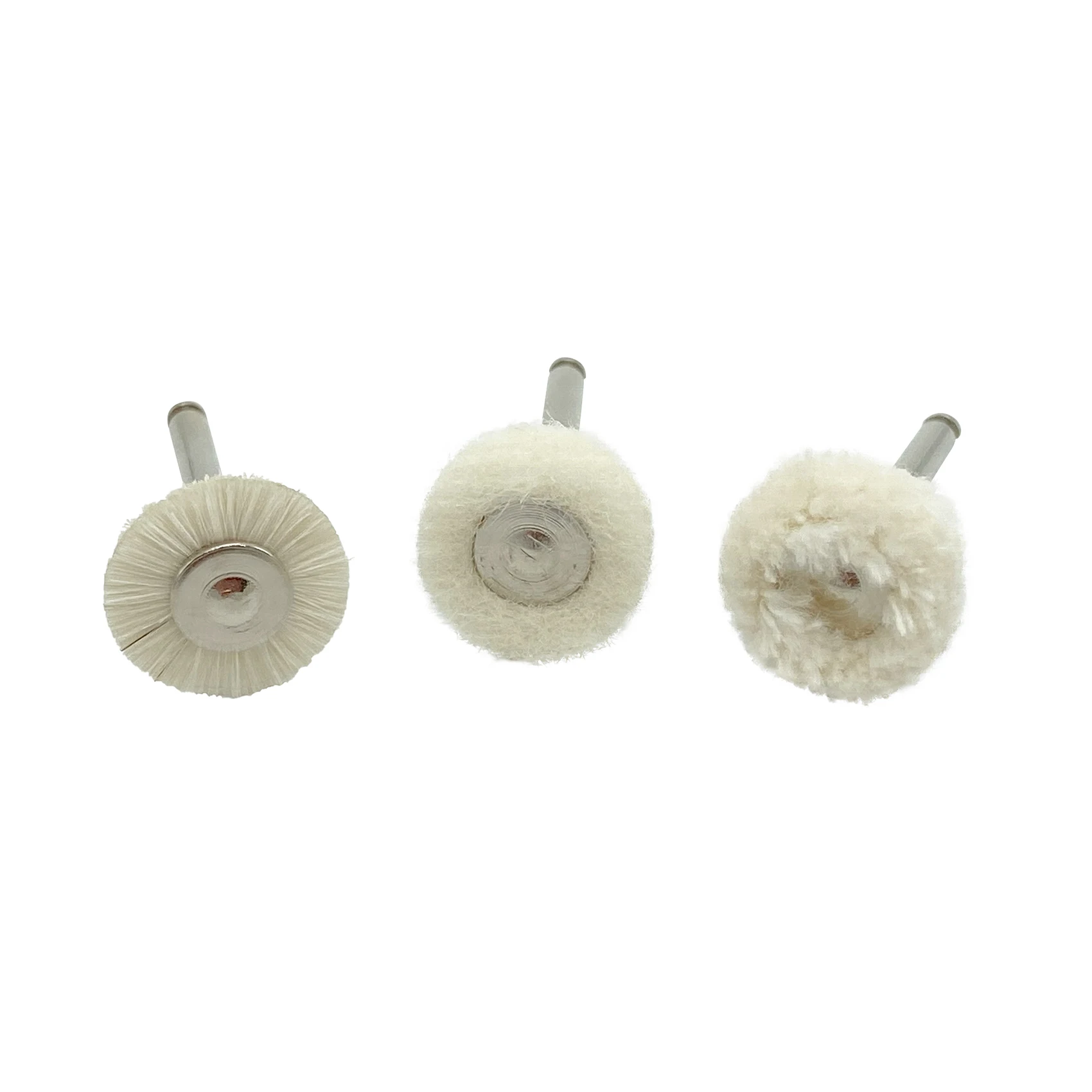 5Pcs/Pack Dental Polishing Wheel Wool Cotton Polishing Brushes Polishers for Rotary Tools Jewelry Buffing 2.35mm Polishing Wheel