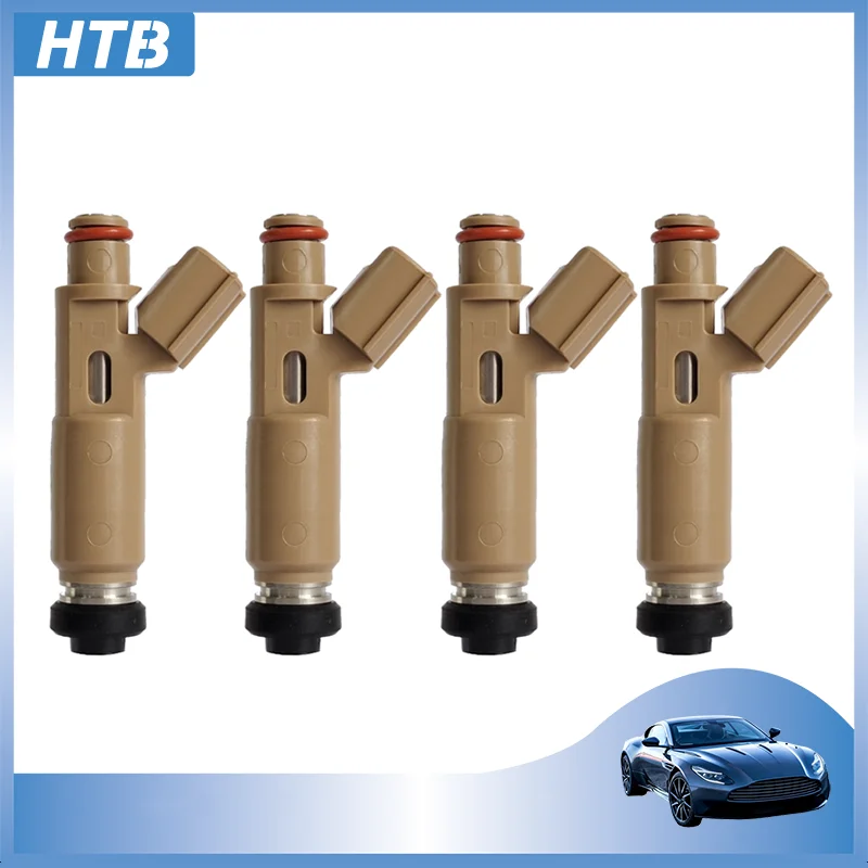 4pcs/lot High Quality 23250-22020 23209-22020 Car Fuel Injector Nozzle Fit For Toyota 1.3 Corolla Avensis 1ZZ-FE 1.8 2325022020