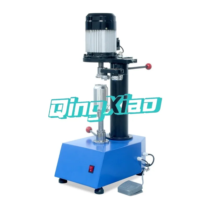 TDFJ120 Tabletop Small Manual Can Sealing Machine Tinplate Can Sealer for Fruit Cans Cat Food and Beer Cans