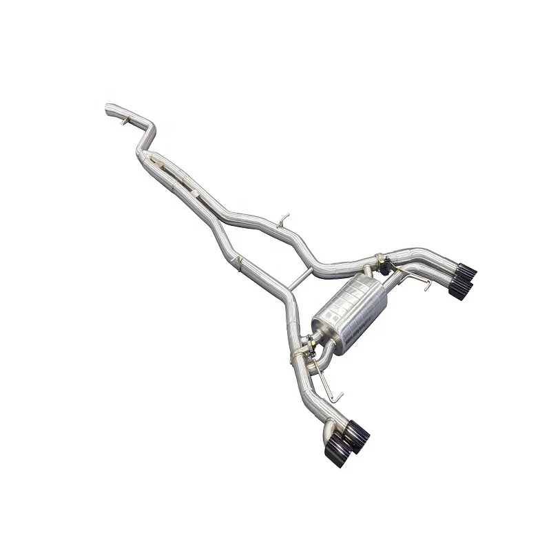 Hot Sell SUS 304 Auto Parts Exhaust Pipe System for G01 X3 G02 X4 B58 Engine 3.0T Stainless Steel Exhaust Kit
