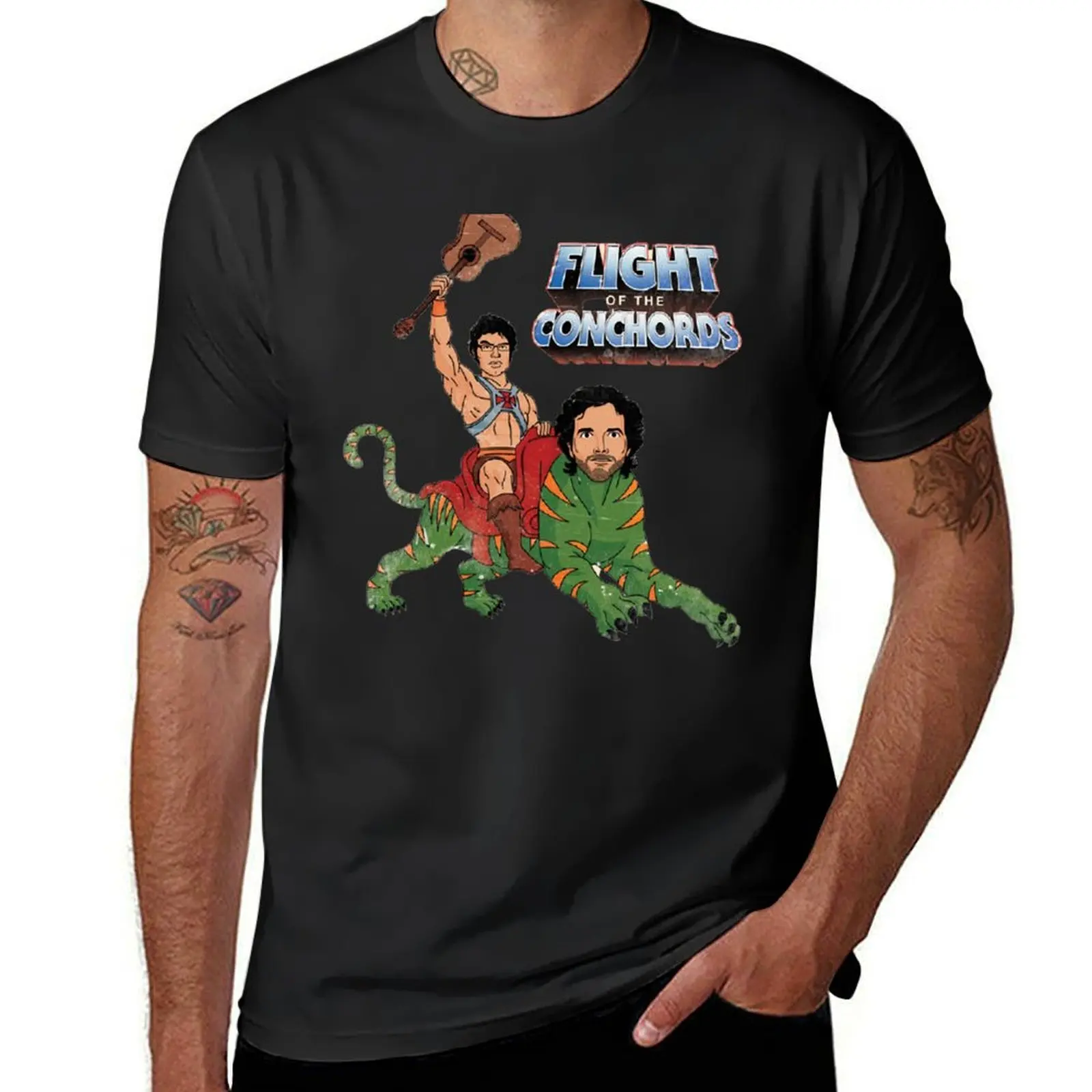 

FLIGHT OF THE CONCHORDS T-Shirt kawaii clothes heavyweights aesthetic clothes oversized mens cotton t shirts