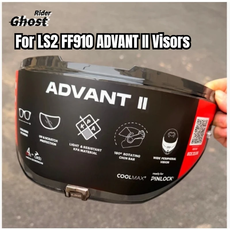 

Helmet Replacement Parts for LS2 FF910 ADVANT II Modular Motorcycle Helmet Black Lens Sun Visor