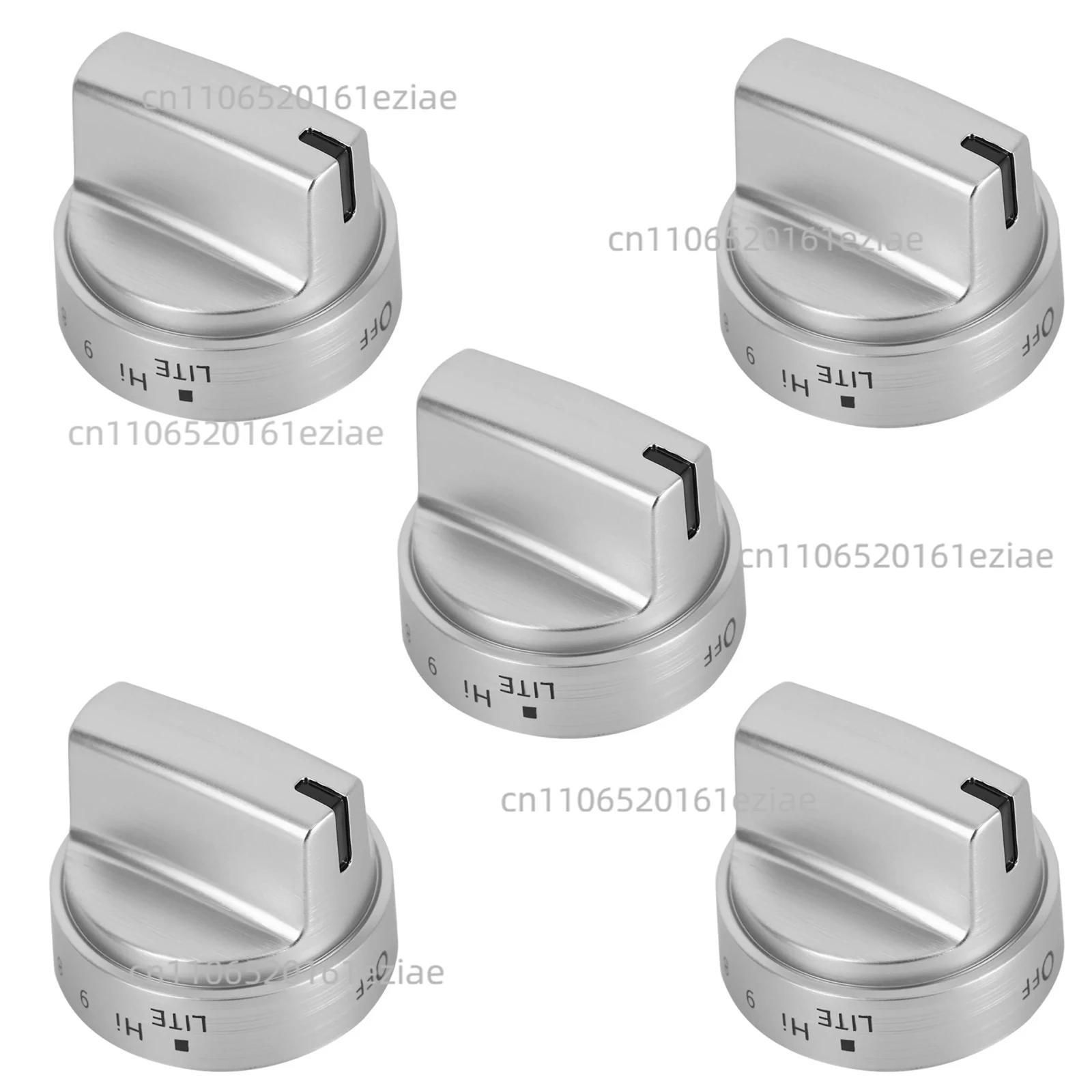 5Pcs Cooktop Control Knob WB03X24818 Heat-resistance Knobs Replacement Part For GE Gas Range Stove Accessories AP5989029 4363588