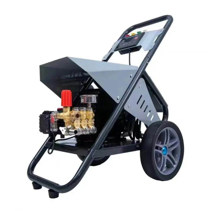 Commercial Electric High-Pressure Cleaning Machine Industrial Grade Power Tool for Car Wash Field & Farm Greenhouse Spray Pump