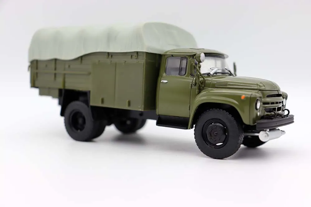 NEW 1/43 Scale 1:43 ZIL 130 Aircraft Refueling PSG-160 Military Truck USSR Cars Diecast Model Toys for Collection gfit