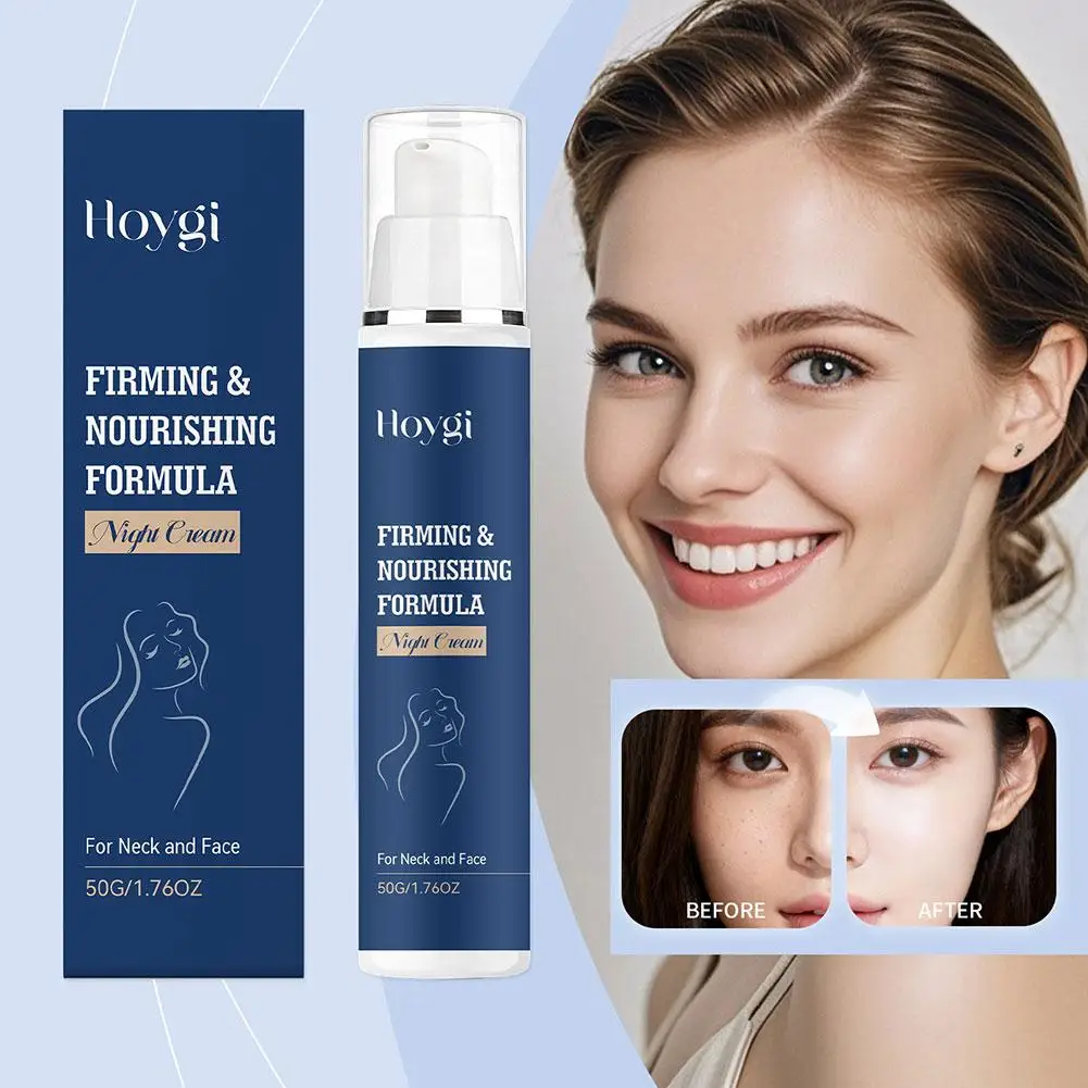 Korean Hyaluronic Acid Night Cream Firming, Lifting, Brightening Dullness Improvement Face Moisturizer