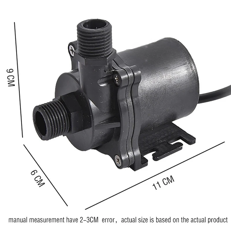 

NC50B-2480 24V Small High Temperature Resistant Circulating DC Brushless Submersible Pump 100 Degrees 3.2A 8M 76.8W 2220L / H