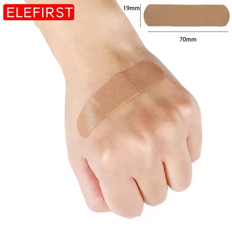 20-100Pcs Medical Elastic Band-Aid Wound Hemostatic Bandages Tapes For Home Travel Outdoor Sports Adhesive Plaster First Aid Kit