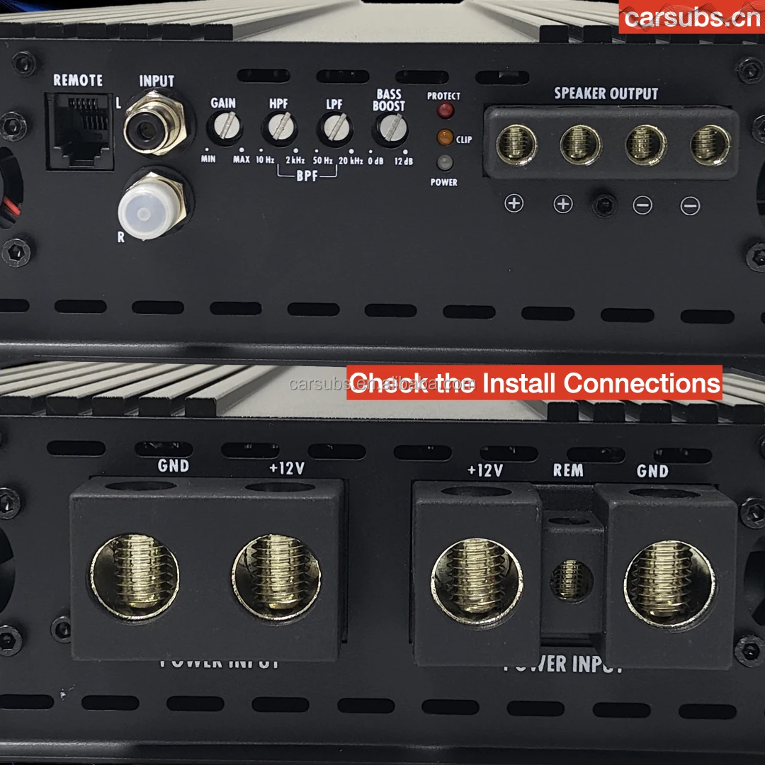 Brazilian 1 Ohm RMS 18000W Car Subwoofer Amplifier Full Range Strong Bass Peak 36000W Monoblock Car SPL Amplifier Class D