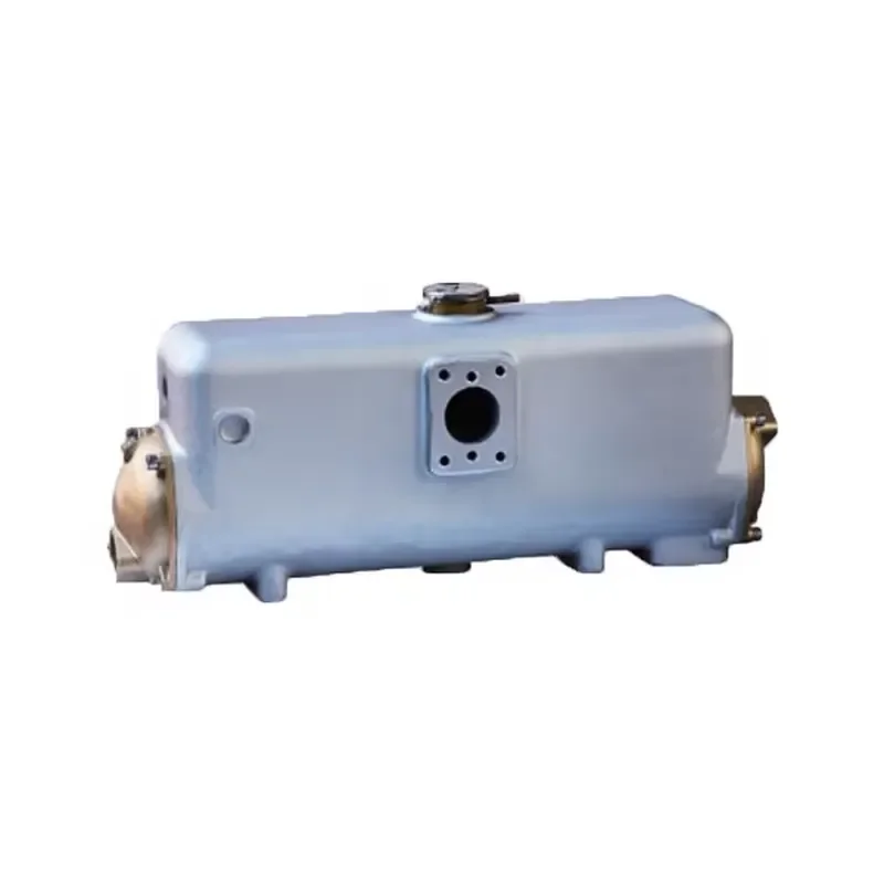 CH400 Heat Exchanger Marine Spare Parts Water Cooler For Marine Engine Tubular Heat Exchanger Rectangular Oil Cooler