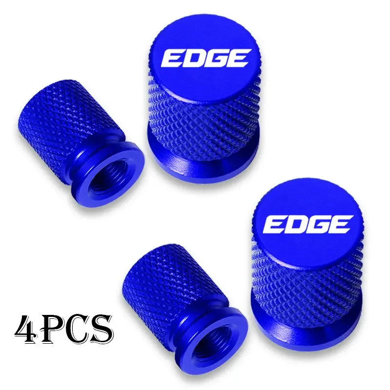 For Ford Edge Accessories 4pcs Auto CNC Badges Car Wheel Tire Valve Caps Tyre Stem Covers Airdust Waterproof - view 4