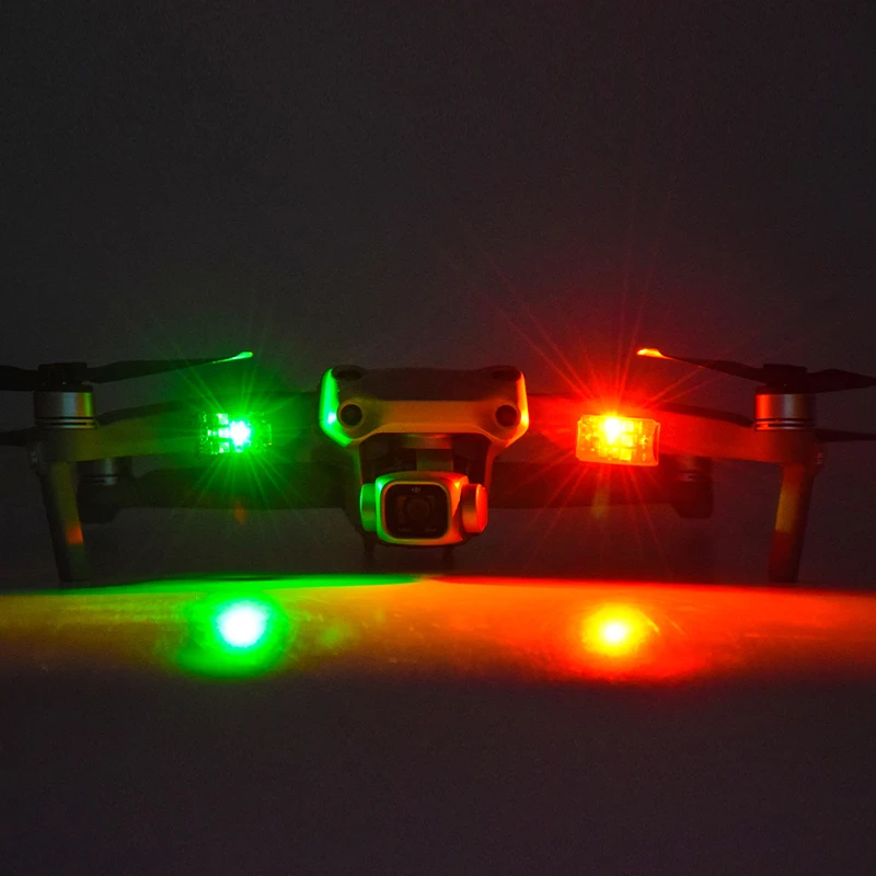 Drone Strobe Licht Kompatibel Für Mini 3 Pro Inspire 2 Pro 3 Farbe Einstellbare Anti-Kollision Licht für Drone 6KM Sichtbar