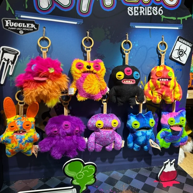 

New Original Fuggler Ugly Teeth Monster Plush Blind Box Toys Keychain Kawaii Oogah Boogah Old Tooth Peluche Dolls Pendants Gift