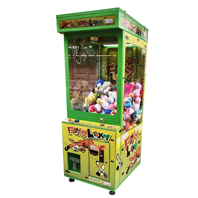 Indoor Australia Coin Operated Arcade Cheap Mega Human/mini Claw Machine Toy Plush claw machine claw crane machine For Kids