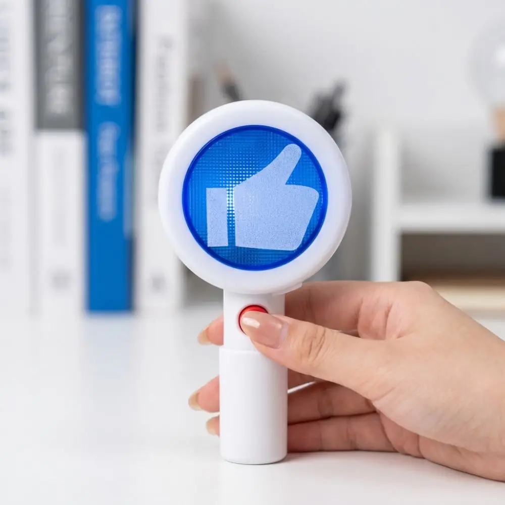 Double-Sided Sound Toy Voice Response Electronic Hand Paddle Toy Mini Capsule Abstract Novelty Gachapon Capsule Toy Prank Decor