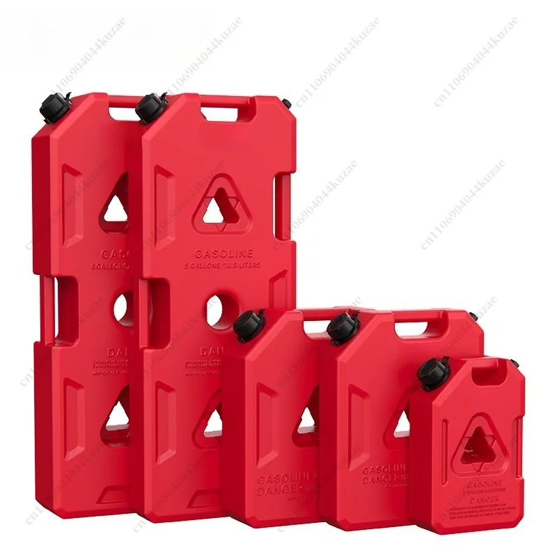 1 Gallon Anti-static Portable Plastic Fuel Can for Off-road Vehicle Refueling Use
