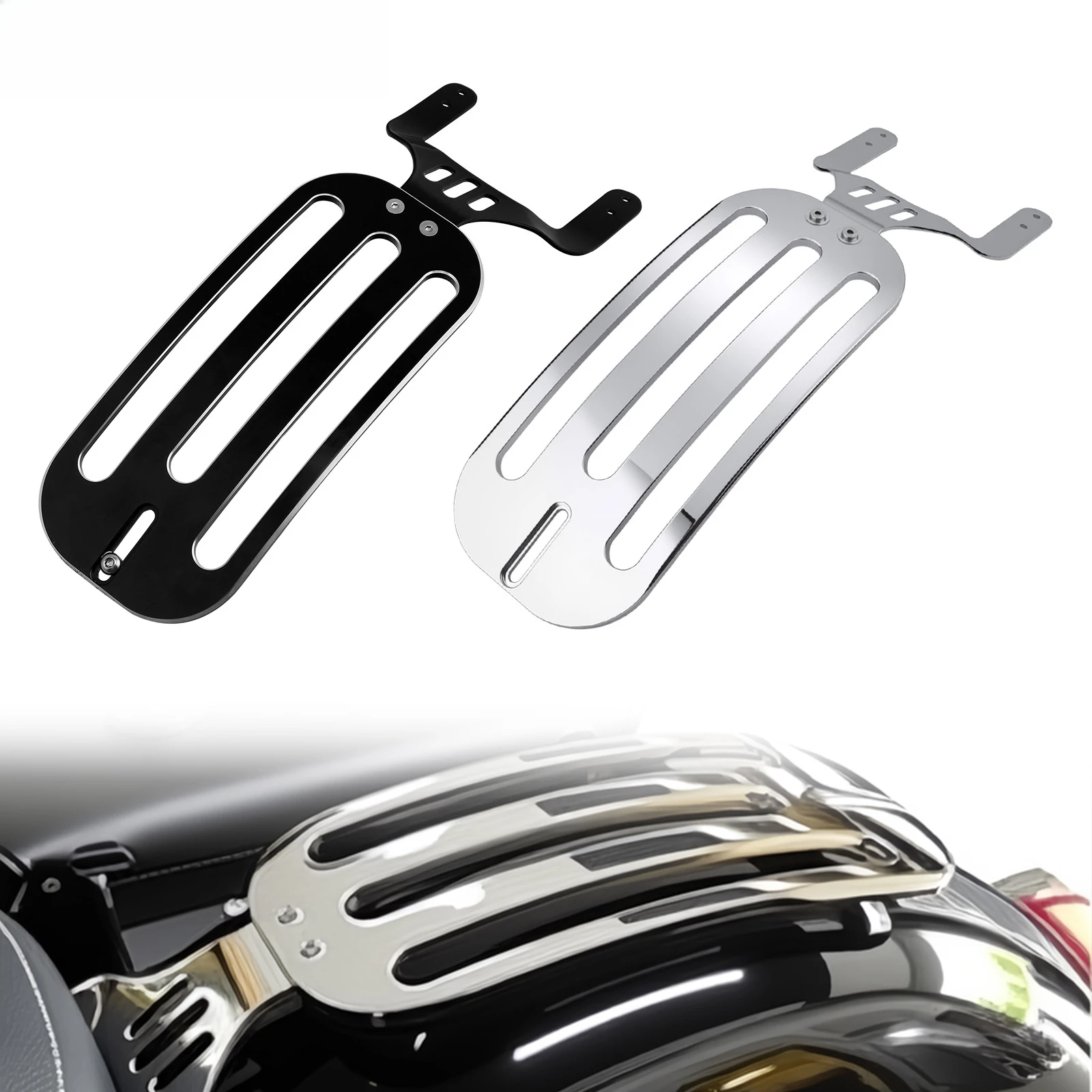 

Rear Fender Luggage Rack for Indian Chief Chieftain Vintage Classic Dark Horse 2018-2024 Motorcycle Accessories Heavy Duty