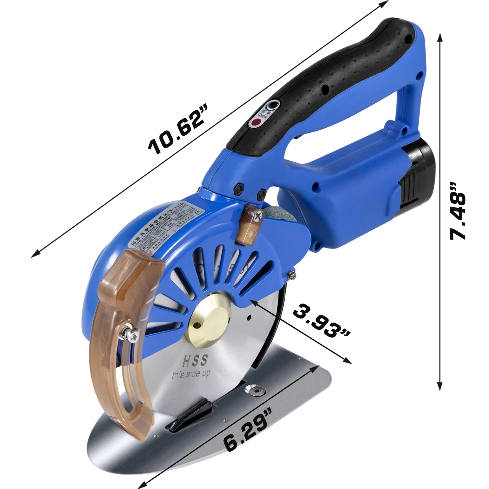 100-125MM Circular Saw Rotary Cutter Profesional for Cutting Fabric Cotton Leather Crafts Wireless Diy Tools for Patchwork