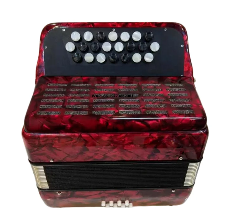 

Y822 Профессиональный аккордеон с 22 клавишами и 8 басами, подходящий для начинающих и взрослых