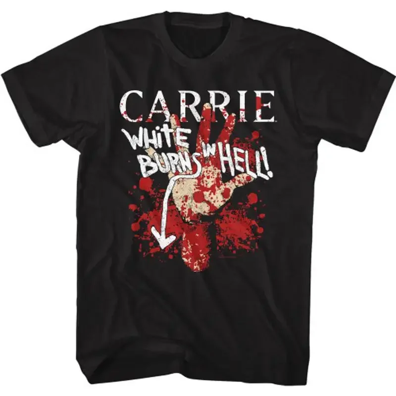 Carrie Burns In Hell T Shirt Black