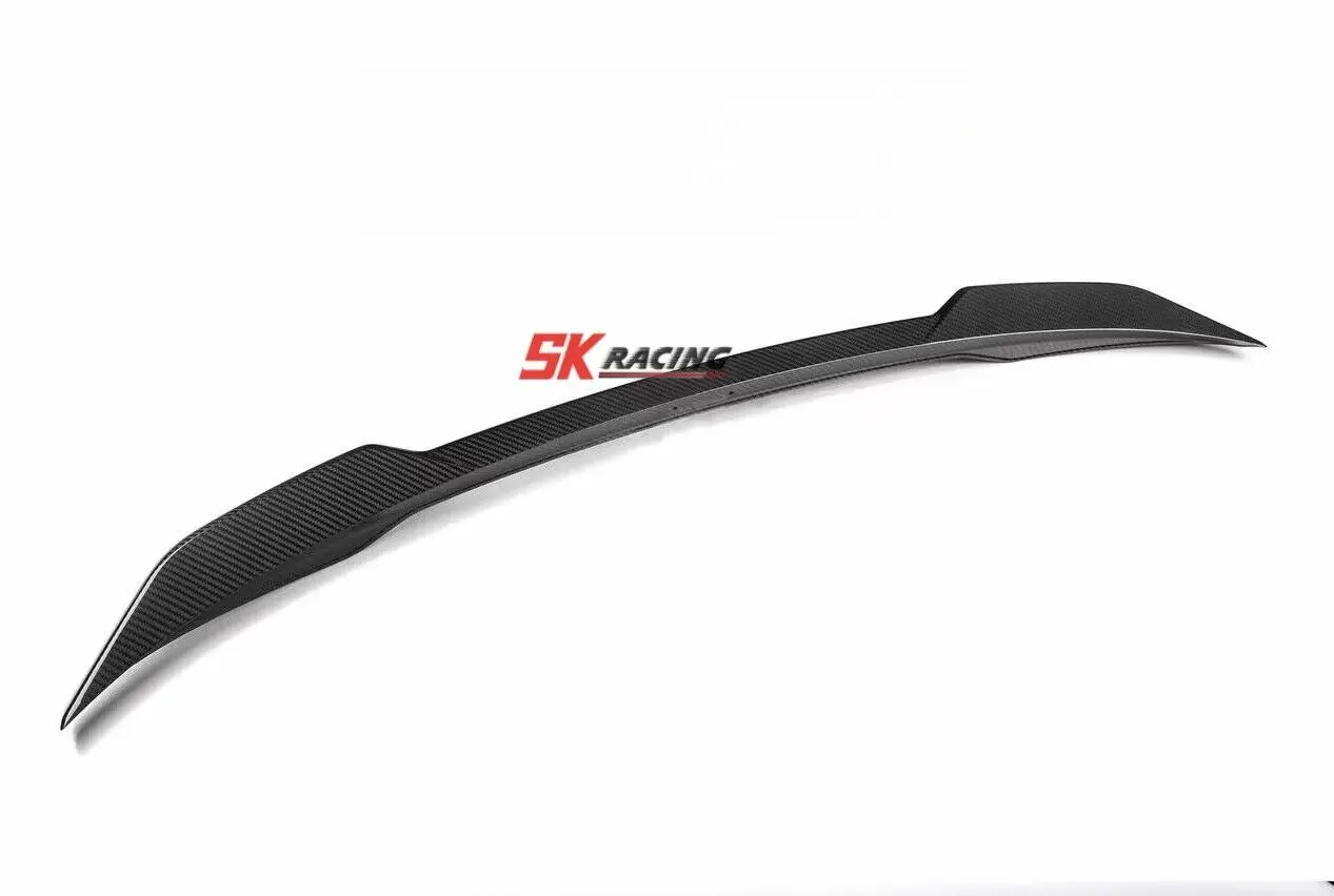 Car Accessories Dry Carbon Fiber Rear Spoiler Wing For 2021-2023 BMW G26 430i GRAN COUPE i4 4 Door