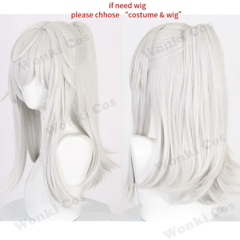 Jingyuan Cosplay Costume Star Rail Wig Hair Jing Yuan Cosplay Costumes Wig Boots Shoes Full Set Party Outfits Accessories