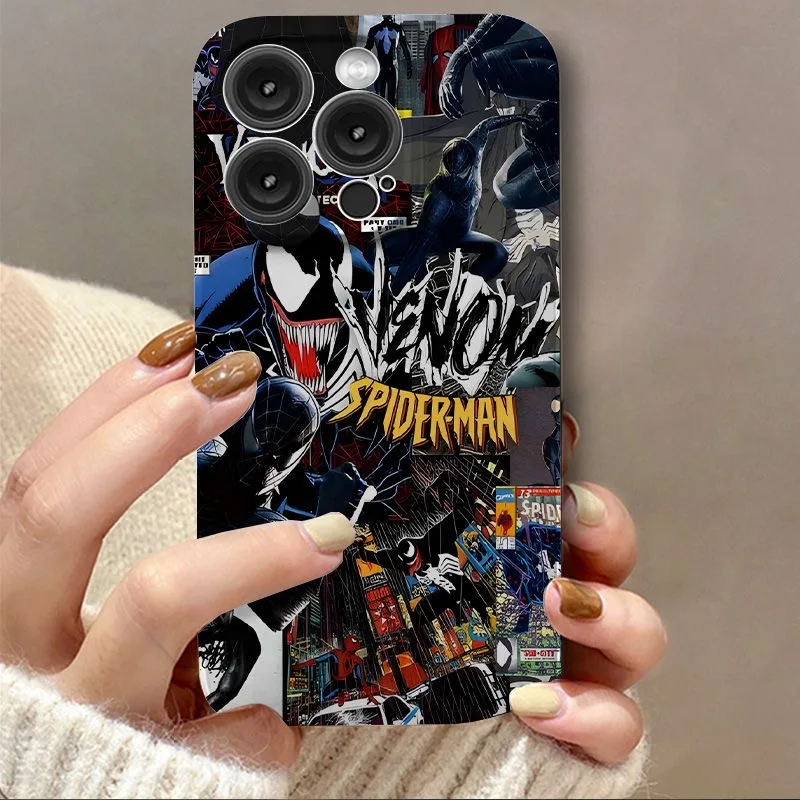 New Poter Venom Spidermans 2024 Phone Case for Huawei P20 P30 P40 Lite Mate 20 Nova 4 7 7i 9 10 SE Pro 5G Glossy HD Hard Cover