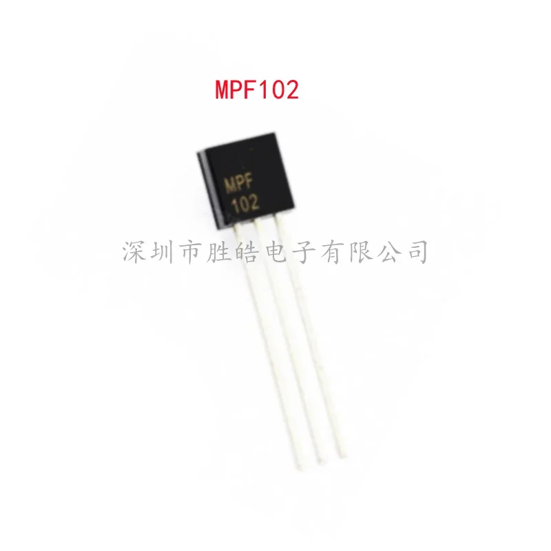 

(10PCS) NEW MPF102 102 NPN Channel MOS Field Effect Transistor Straight In TO-92 Integrated Circuit