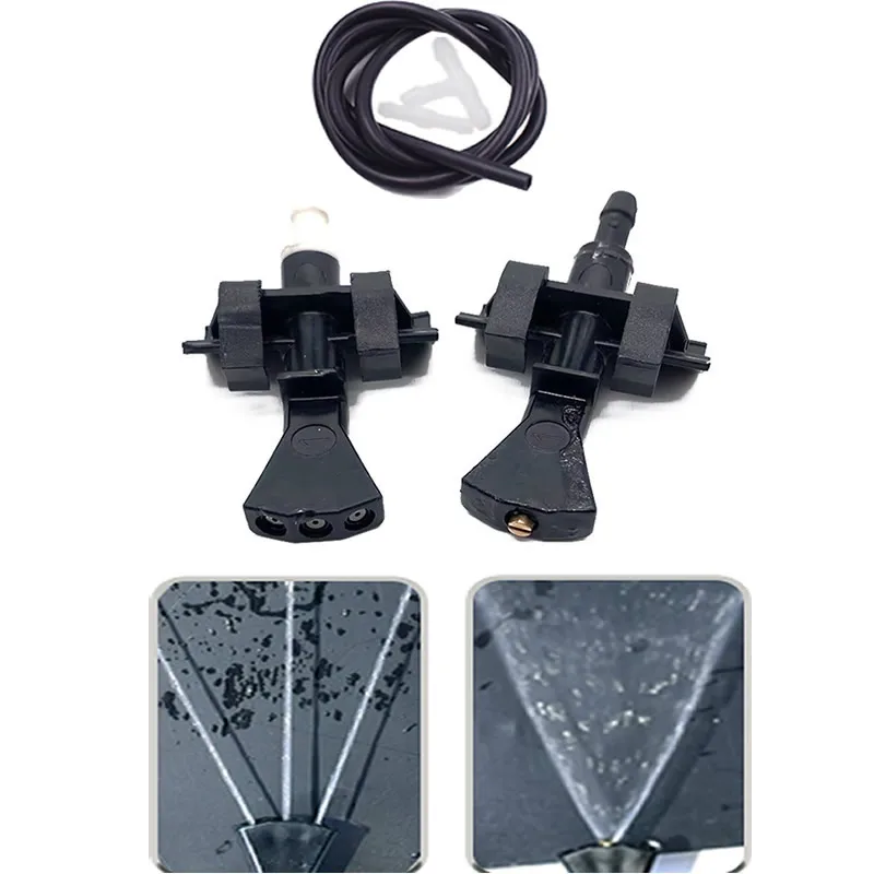 

1pc Windshield Wiper Spray Nozzle For Outlander 2013-2021 GF GG Glass Nozzle For Eclipse Cross GK Wiper Head 8265A596