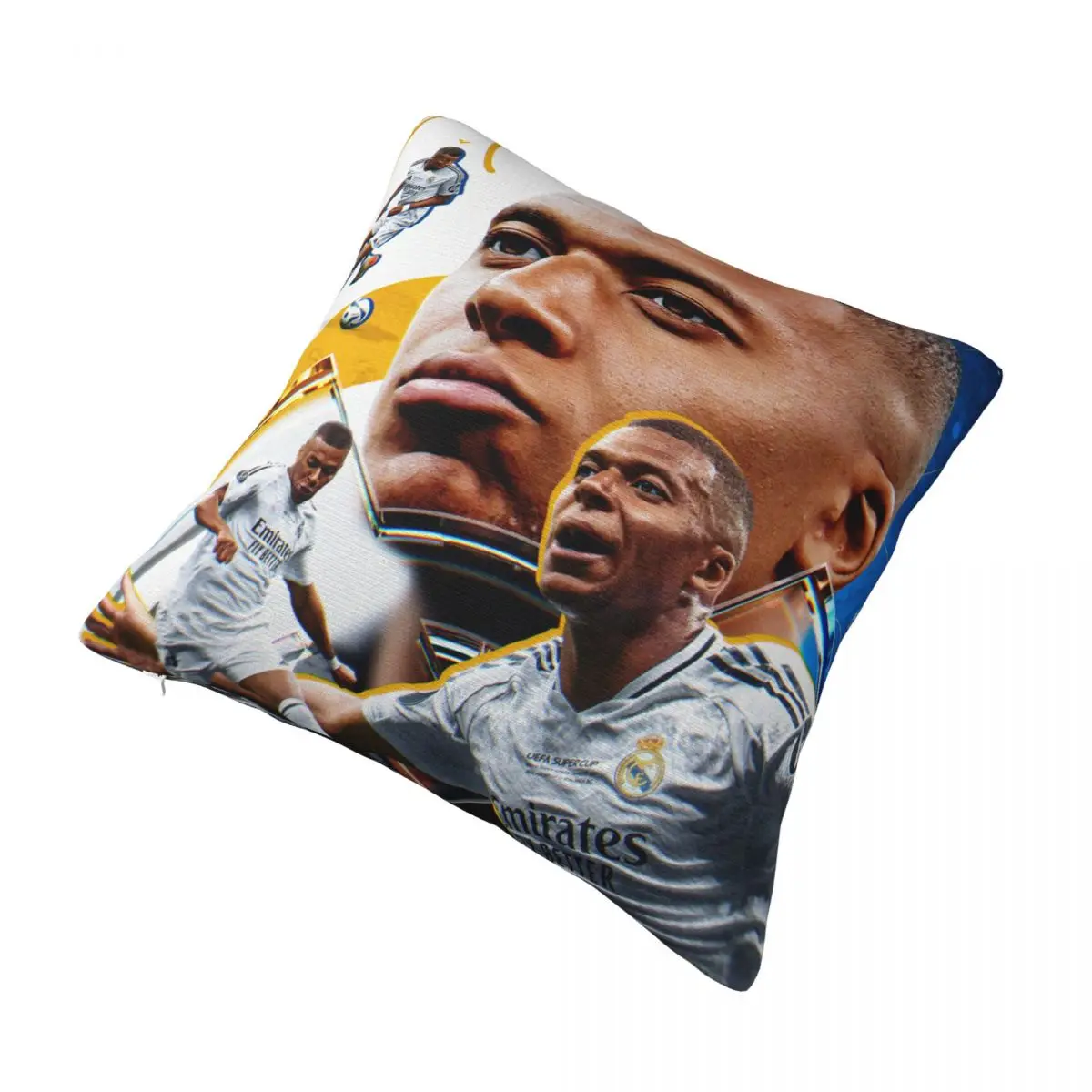 Decorative Pillowcases Football KM M-Mbappes Merch Home Soccer Pillow Case Cover Square Multi Size