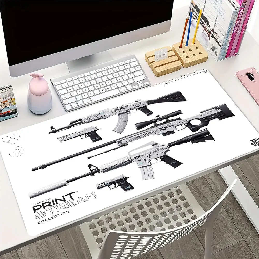 Large Gamer Mouse Pad CSGO Mousepad XXL Mouse Mat Natural Rubber Carpet Company Accessories Desk Mat Big Keyboard Pads