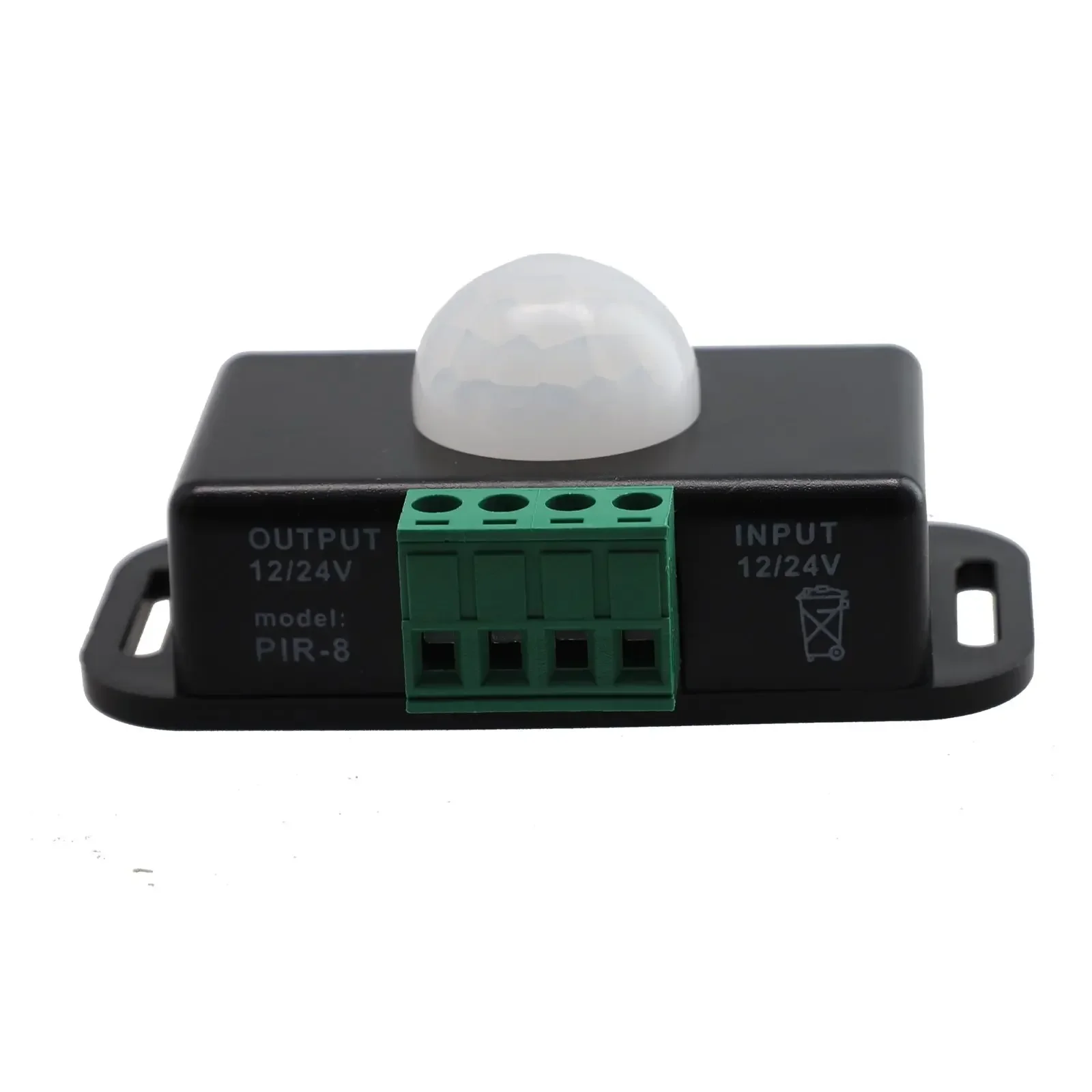 Adjustable Delay Time Infrared PIR Sensor DC 12V-24V Sensor Human Body Sensor No Flickering Stable Light Adjustment