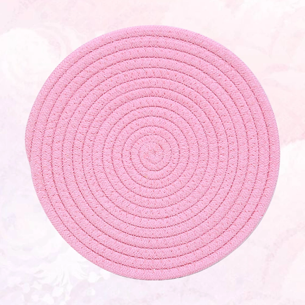 

Anti-scald Heat Insulation Pad Cup Coaster Table Mat Pink Coasters Placemat Hot Plate Child
