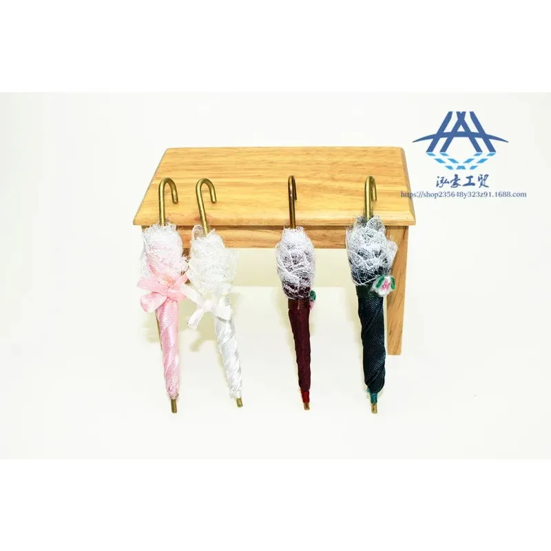 1/6 1/12 BJD Doll Mini Stuff Umbrella Dollhouse Miniature Items Pretend Play Girls Gift Toys Dolls House Furniture Accessories