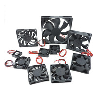 30mm 40MM 50MM 60MM 70MM 80MM 90MM 120MM Cooling Fan Brushless Motor Case Fan Quiet Fan 2PIN for 3D print 4010 12025 8010 w1