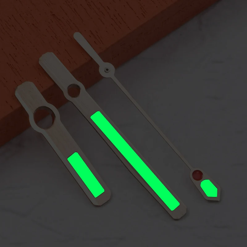 6105/6309 時計針 SKX007/009 タートル C3 超発光フィットセイコー mod NH35/NH36 自動運動ダイビング時計の針