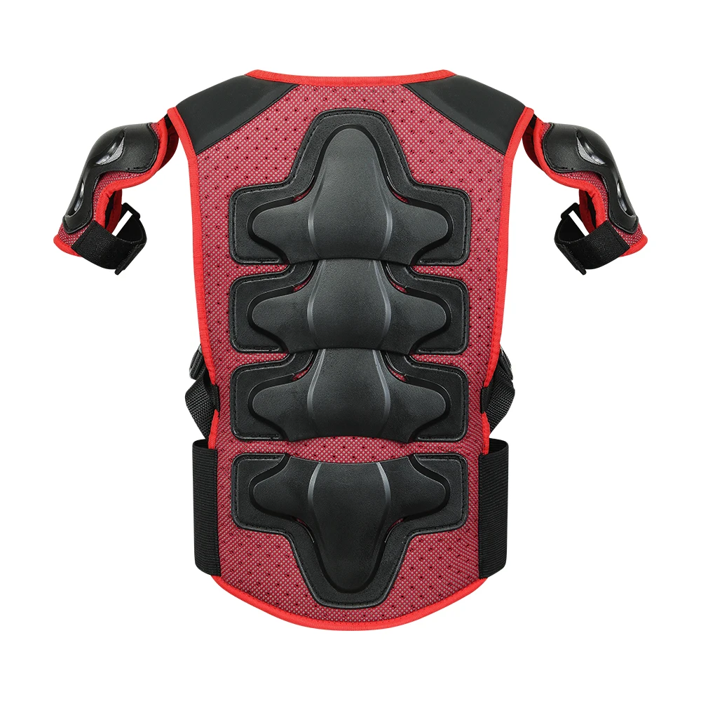 WOSAWE 5-10 years old Boys Girls Youth Child Kids Body Protection Motocross Armor Vest Suits Skiing Elbow Knee Care Armor