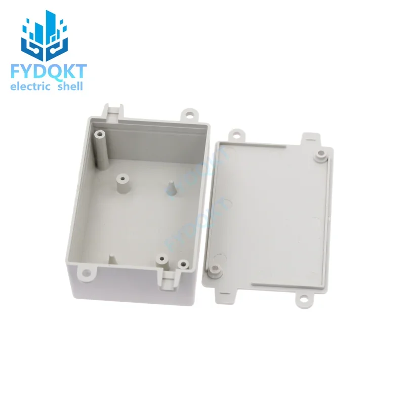 1Pcs 82X57X35Mm Abs Elektronische Behuizing Diy Instrument Project Doos Printplaat Relais Module Behuizing draad Junction Box