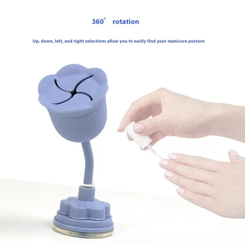 실리콘 매니큐어 홀더 안티 스플래시 병 스탠드 DIY 살롱 매니큐어 네일 주최자 디스플레이 스탠드 네일 아트 도구 액세서리