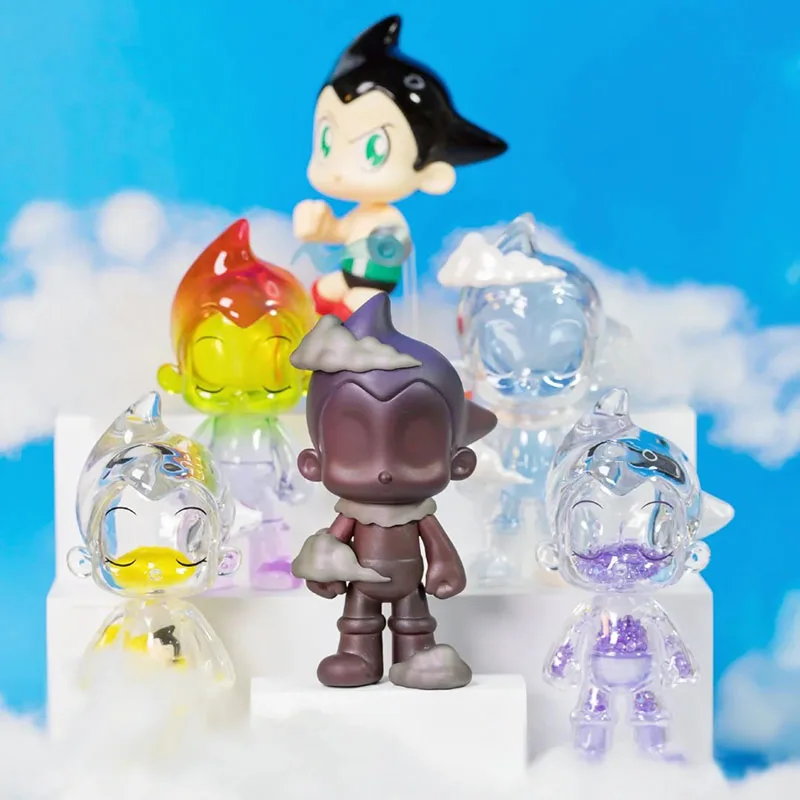 

Astro Boy Wake Up Series Earth Hero Blind Box Anime Peripheral Action Figure Surprise Mystery Box Collect Model Desk Decor Gifts