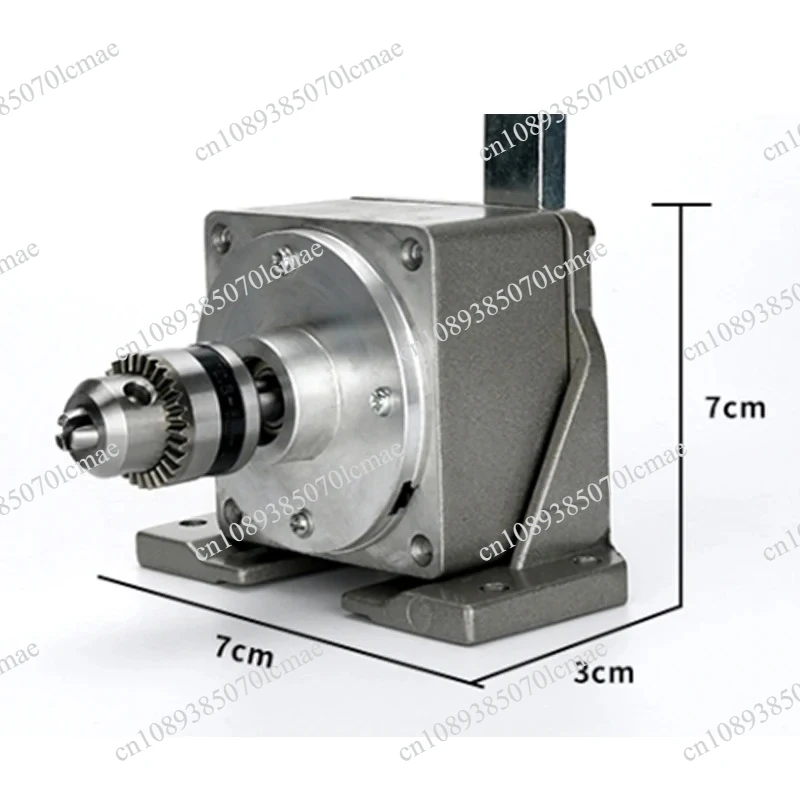 Manual Drilling Tapping Machine Portable High Precision Crank Tapper Small Size Hand Tools With 0.6MM-6MM Metal Tap Chuck & Keys