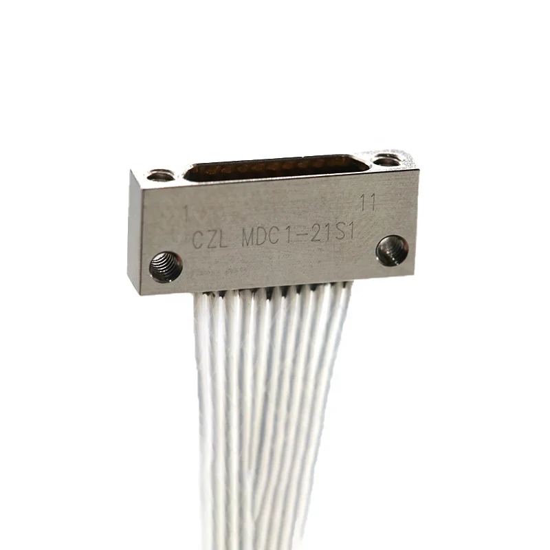 MIL-SPEC MDC1-21S1-300MM MDC1-21S MDC1-21PL MDC1 Series Miniature D-rectangular Connector Plug Accessoire Voiture