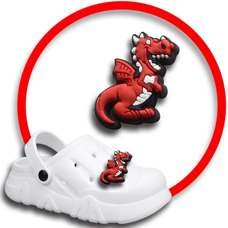 Allosaurus ciondoli per scarpe per Crocs sandali donna zoccoli spille decorazioni per scarpe accessori uomo distintivi ragazze bambini scarpe accessori