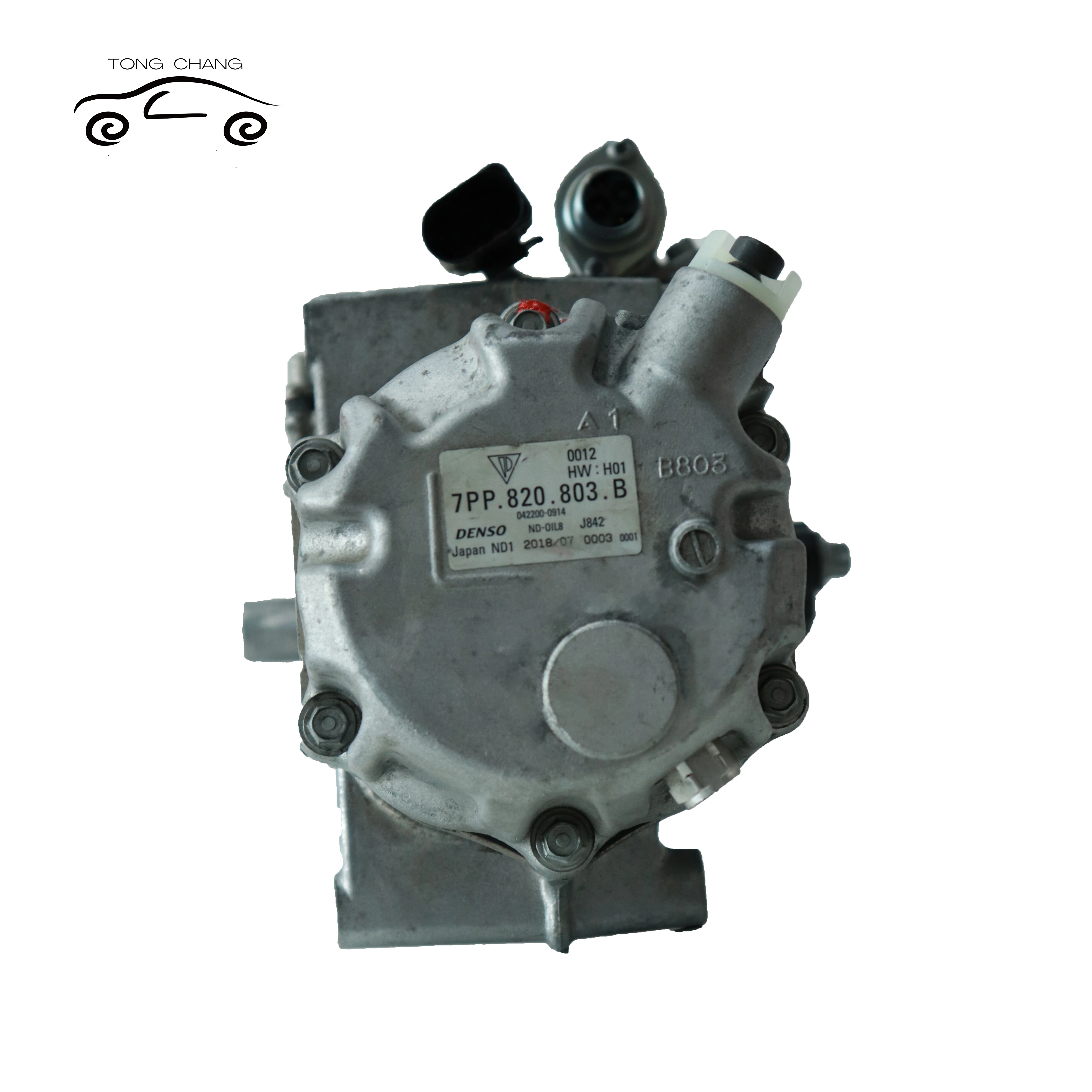 

OE7PP820803B 042200-0914 ND-OIL8 High Quality Hybrid Compressor for Porsche Cayenne