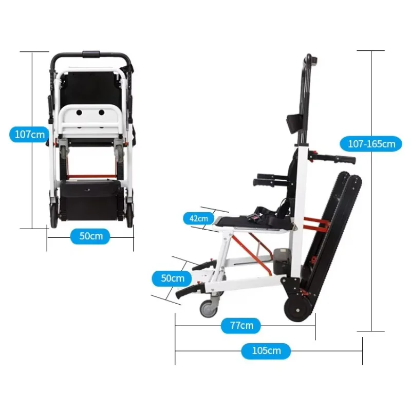 Electric Stair Climbing Wheelchair For Disabled Or Elderly Category Elderly Wheelchair For Stairs